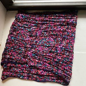 Kate Spade Infinity Scarf- Purple and Multicolored